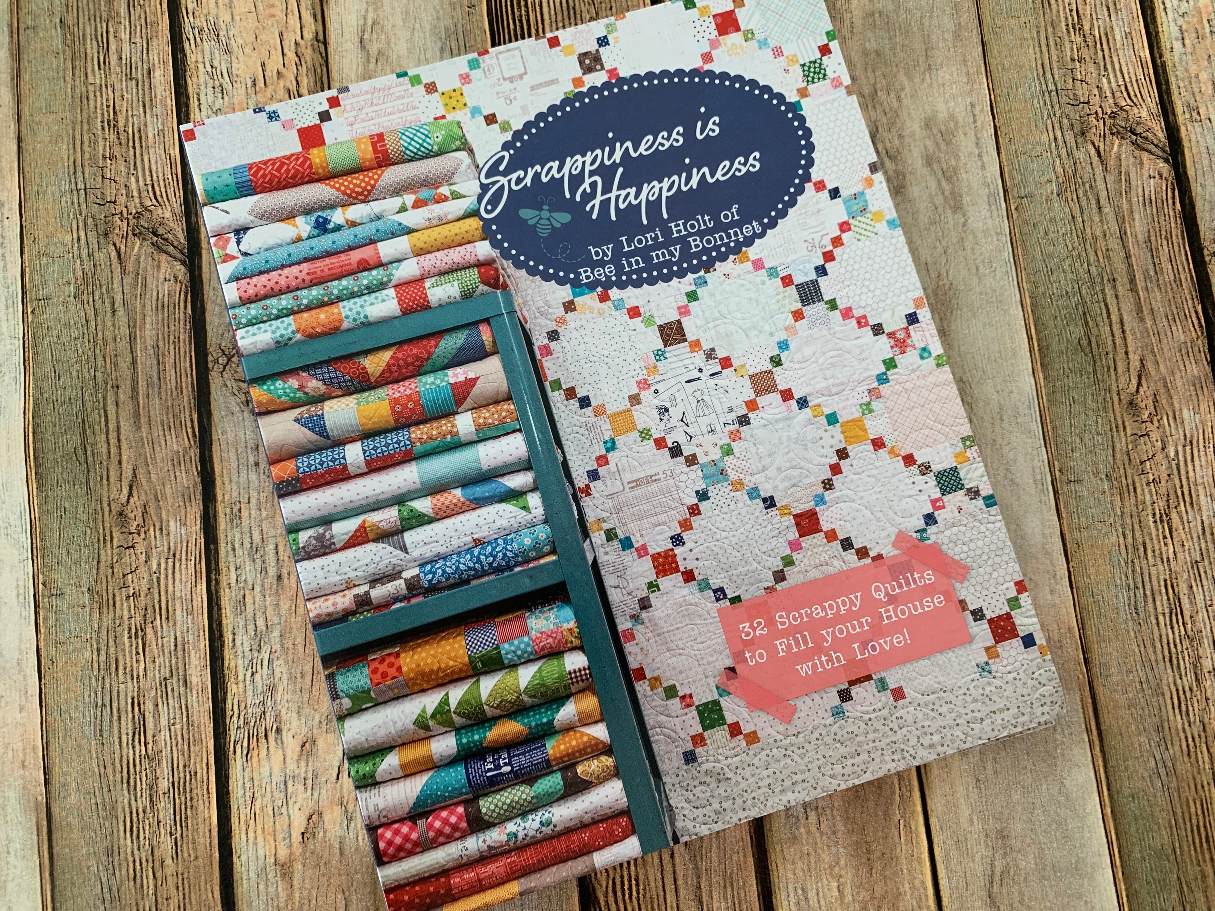 Scrappiness is Happiness Quilt Book by Lori Holt – Happy Little Stitch Shop