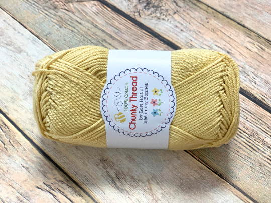 Chunky Thread 100% Cotton Yarn – Bee In My Bonnet