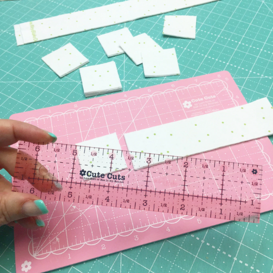 Lori Holt Cute Cuts Cutting Mat 5x8 – Simple Stitches Fabric Shop, LLC