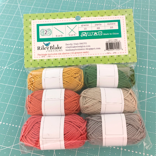 Chunky Thread Sampler Pack #3 – Bee In My Bonnet